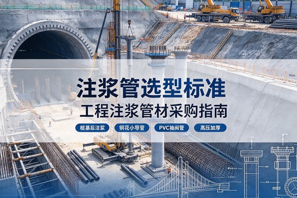 古蔺注浆管选型标准