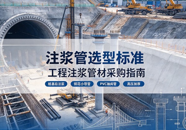古蔺注浆管选型标准