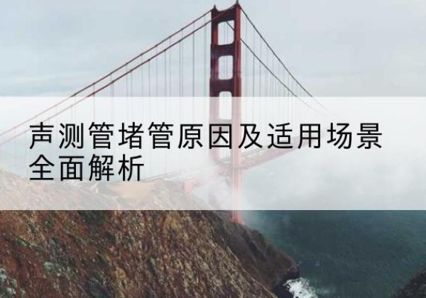 古蔺声测管堵管的主要原因有哪些？-声测管堵管原因及适用场景全面解析